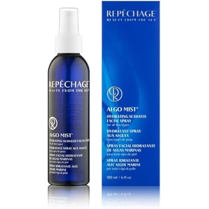 Repechage رذاذ الوجه المرطب من ألجو ميست بخصائص الطحالب البحرية لمكافحة الشيخوخة 6 أونصات سائلة/177 مل - Image 1